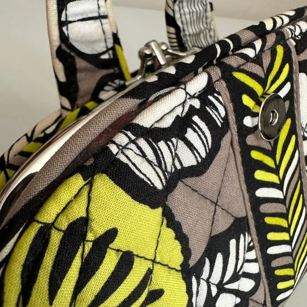 Vera Bradley Citron Kiss 'N Snap Wallet Large Organizational Clutch Carry All - Picture 7 of 11